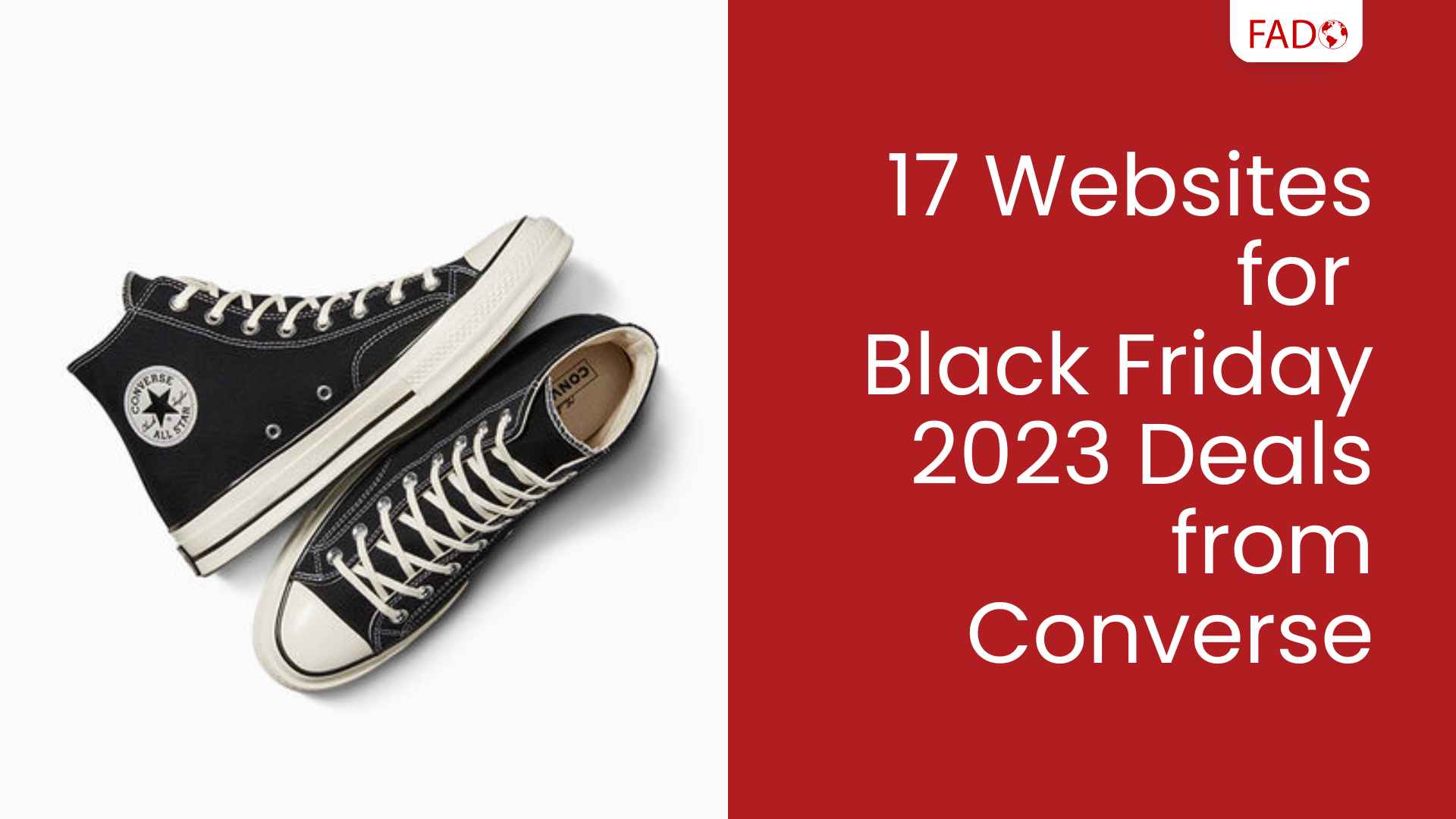 17 Websites for Shopping Black Friday 2023 Deals from Converse